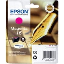 Epson 16 T1623 škrlatna, originalna kartuša