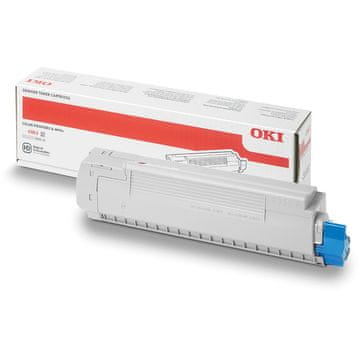 OKI 44059166 (MC851) škrlaten, originalen toner