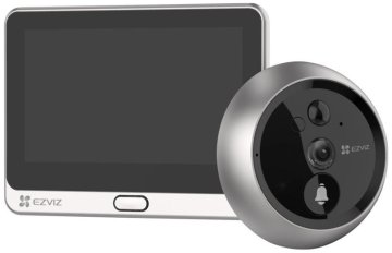 EZVIZ Pametno kukalo DP2 2K WiFi, kamera, zvonec, IR do 5 m, PIR, LCD 4,3"