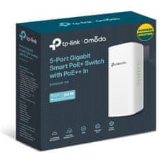 TP-Link Omada SG2005P-PD 5-Port Gigabit (4xPoE+) RJ45 zunanje Smart mrežno stikalo switch
