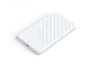 Orico Zunanje ohišje za 2,5'' HDD/SSD, USB-C 3.1 UASP v SATA3, tool-free, belo, 25PW1C-C3