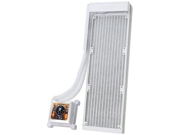 Lian Li Komplet za tekočinsko hlajenje AIO Liquid Cooler Lian Li HydroShift LCD 360 Fanless, bel