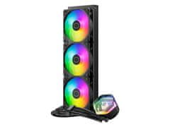 Cooler Master Komplet za tekočinsko hlajenje AIO Liquid Cooler Cooler Master MasterLiquid 360 Atmos, 360mm, ARGB, črn