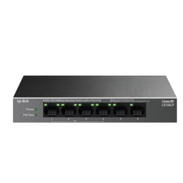 TP-Link LiteWave LS106LP 6-port 10/100Mbps (4x PoE) RJ45 mrežno stikalo switch