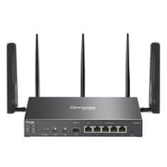 TP-Link Omada ER706WP-4G AX3000 Gigabit VPN 4-port PoE+ usmerjevalnik router