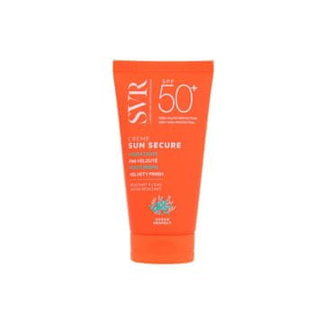 SVR Sun Secure Creme vodoodporna zaščita pred soncem za obraz za suho kožo 50 ml za ženske