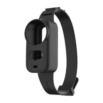 Sunnylife Sunnylife silikonski trak za zapestje za Osmo Nano (črn)