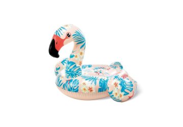 Intex Napihljiva žival INTEX 57559 Tropical Flamingo RIDE ON