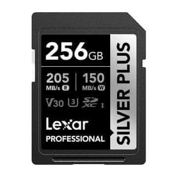 Lexar Pomnilniška kartica Lexar Professional SILVER PLUS SDXC 256 GB