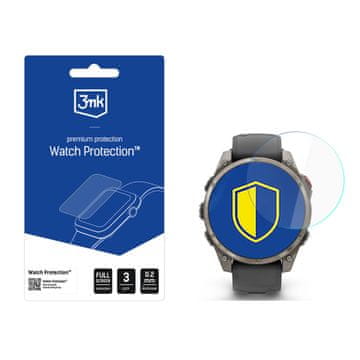3MK Zaščita za uro Garmin Fenix 8 Pro 47 mm - 3mk, fleksibilno steklo