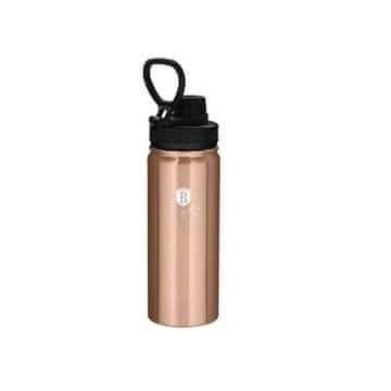 Berlingerhaus Steklenica BH-7754 športna steklena skodelica iz nerjavečega jekla 18/10 Rosegold Metallic Line 0,54 l