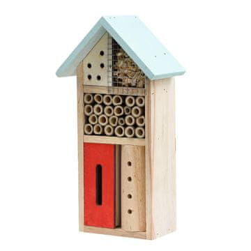 Basic Hotel za žuželke 26x13,5x8,5 cm, leseni - mešane različice ali barve