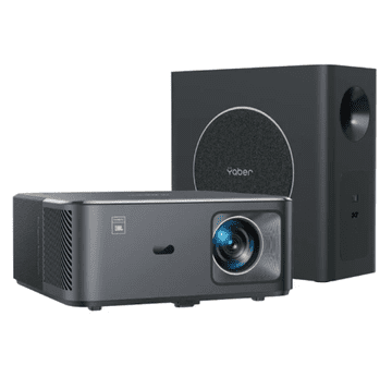 YABER K2s pro Premier Theater pametni projektor, Dolby Audio, Bluetooth 5.0, črni