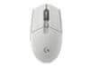 Logitech G305 X SUPERLIGHT miška, 44000 DPI, bela (910-007747)