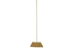 Enpro Metla Sidewalk broom, 250 x 60 mm, with 120 cm handle, 12 cm pile