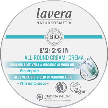 Lavera Intenzivna krema za telo za suho kožo Basis Sensitiv (vsestranska krema) 150 ml