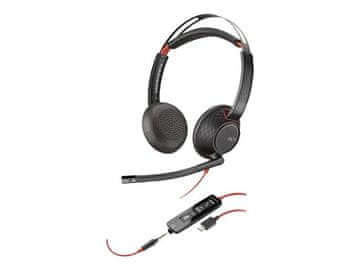 Poly Slušalke Blackwire C5220 USB-C/A slušalke +kabel