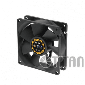Titan DCF-8025L12S 80mm ventilator