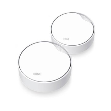 TP-Link Deco X50-PoE AX3000 WiFi 6 Mesh 2-pack usmerjevalnik / dostopna točka-AP