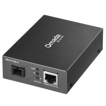 TP-Link MC211CS-2 1x Gigabit RJ45 1x Gigabit SC/UPC optični WDM media converter