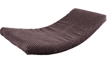 shumee Kovinska mačja polica Arc 60 cm, temna čokolada