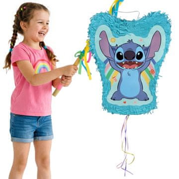 Disney DISNEY Stitch Rojstnodnevna piñata, piñata za otroke za rojstni dan, za razbitje 27x8x34 cm