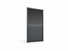 Bellano Living Lamelna stena, fiksna, FIX SHUTTER, Bellano S25, temno siva, 3 m
