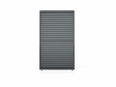 Bellano Living Lamelna stena, fiksna, FIX SHUTTER, Bellano S25, temno siva, 3 m