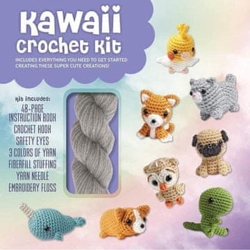 Rayher.	 Knjiga & Ustvarjalni set Kvačkanje Kawaii