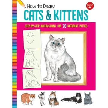 Rayher.	 Knjiga How To Draw Cats and Kittens