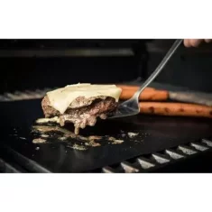 Ruhhy Podloga za žar 5 kos – teflonska BBQ mat, večkratna uporaba, proti prijemanju, enostavno čiščenje