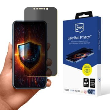 3MK 3MK ZAŠČITNA FOLIJA ZA IPHONE XR SILKY MATT PRIVACY PRIVACY PRESERVATION