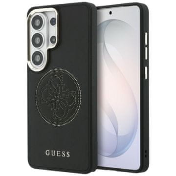 Guess OVITEK GUESS Z PERFORIRANIM LOGOM ZA SAMSUNG GALAXY S26 ULTRA MAGSAFE Z MOČNIM ZAŠČITNIM POLNILOM