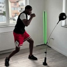 SOLFIT® Samostoječa boksarska vreča za refleksni trening, za začetnike, izboljšanje koordinacije in hitrosti | BOXFIT