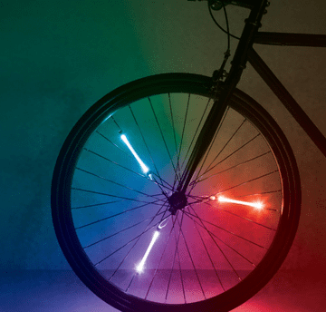 Brightz Spoke Tube LED lučke za špice na kolesu, večbarvne