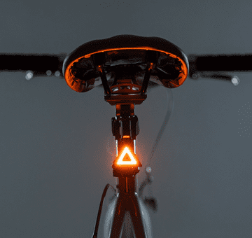 Brightz LED zadnja luč za kolo, USB-C