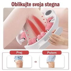 Smania 360° nastavljiv masažni valj za telo RolloSphere, masažna naprava proti celulitu