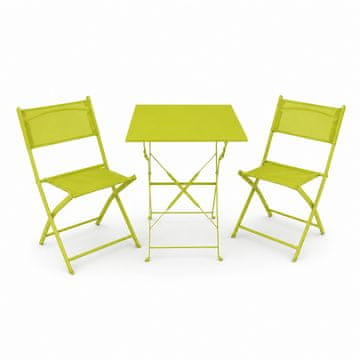 Linder Exclusiv Vrtna garnitura BISTRO SET Zelena