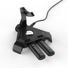 Orico USB hub s 4 vhodi, USB 2.0, z držalom za kabel, LH4-U2