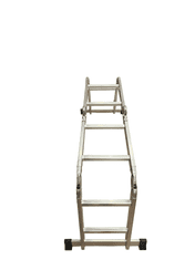 Tark Aluminjasta štiri delna lestev DLM102 (2.4 m)