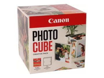 CANON PP-201 kartuša s črnilom, paket Creative Pack za 5x5 Photo Cube, White/Orange