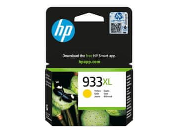 HP 933XL originalna kartuša s črnilom, rumena, visoke zmogljivosti, 825 strani, 1 kos, za Officejet