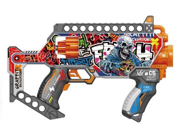 Samopal za naboje iz pene revolver 35 cm