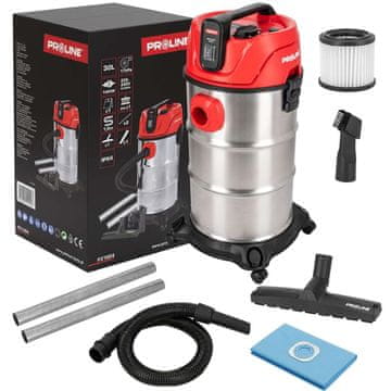 Proline Industrijski sesalnik Proline P21004, 1400 W, 30 L, EPA filter, suho sesanje