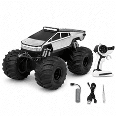 JOJOY® Amfibijski RC avto 4WD, vožnja po vodi in kopnem, 2.4GHz daljinski, 45 min delovanja | AMFIBIA