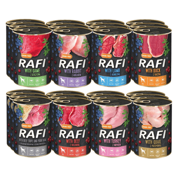 DOLINA NOTECI Dolina Noteci Rafi Mix 8 okusov 24x400g