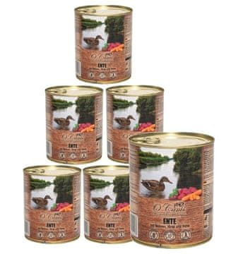 shumee O'CANIS Raca, proso, korenje - mokra hrana za pse - 6 x 800 g