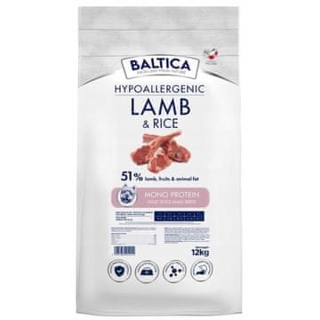 shumee Suha hrana za pse BALTICA NUTRACEUTIC Hipoalergena jagnjetina XS/S 12 kg
