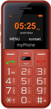 myPhone MYPHONE Halo Easy rdeči telefon