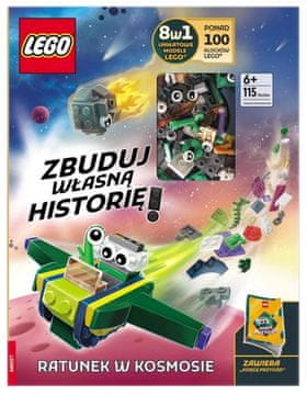 LEGO Knjiga LEGO Space Rescue. Sestavi svojo zgodbo!